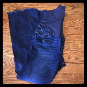 Maternity boot cut size 8 full panel Old Navy Jean